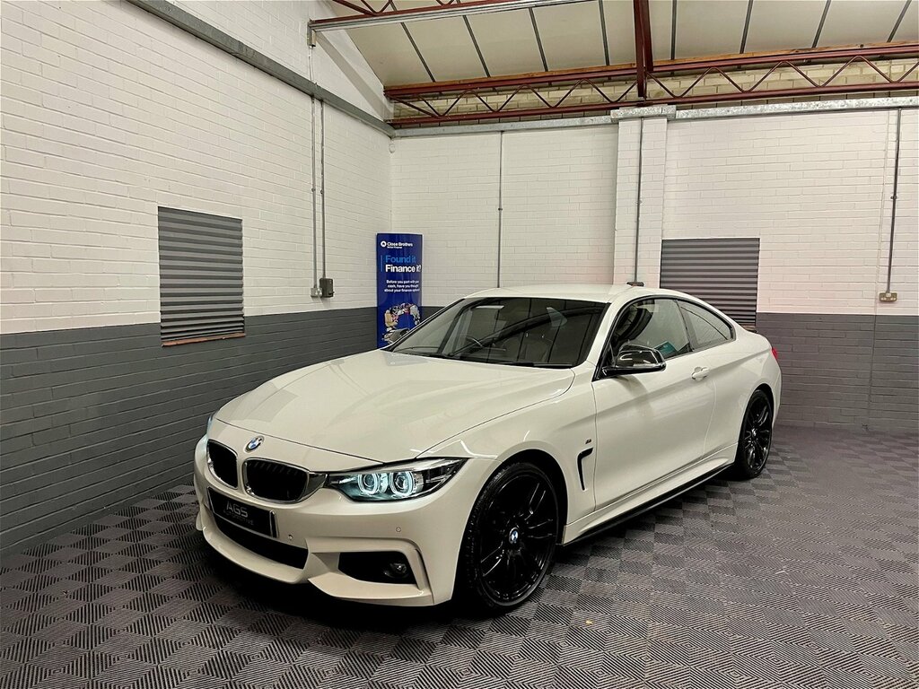 BMW 4 Series Gran Coupe 2.0 420D M Sport Coupe Euro 6 S EK17LCV White #3