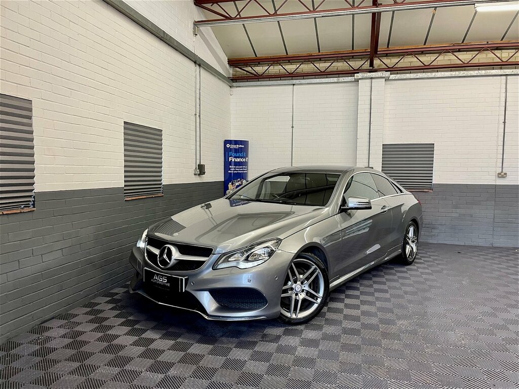 Mercedes-Benz E Class 2.1 E220 Cdi Amg Sport Coupe G-tronic Silver
