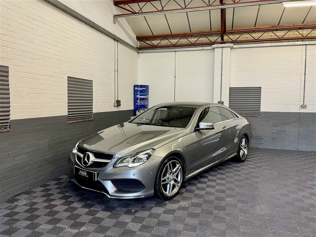 Mercedes-Benz E Class 2.1 E220 Cdi Amg Sport Coupe G-tronic GX64ZWJ Silver #3