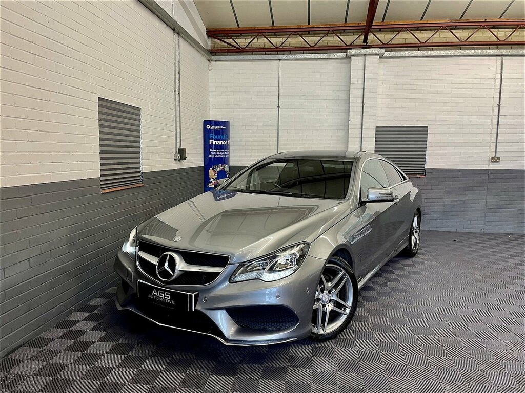Mercedes-Benz E Class 2.1 E220 Cdi Amg Sport Coupe G-tronic GX64ZWJ Silver #2