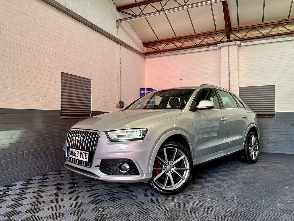 Audi Q3 2.0 Tdi S Line Suv S Tronic Quattro Eur Silver
