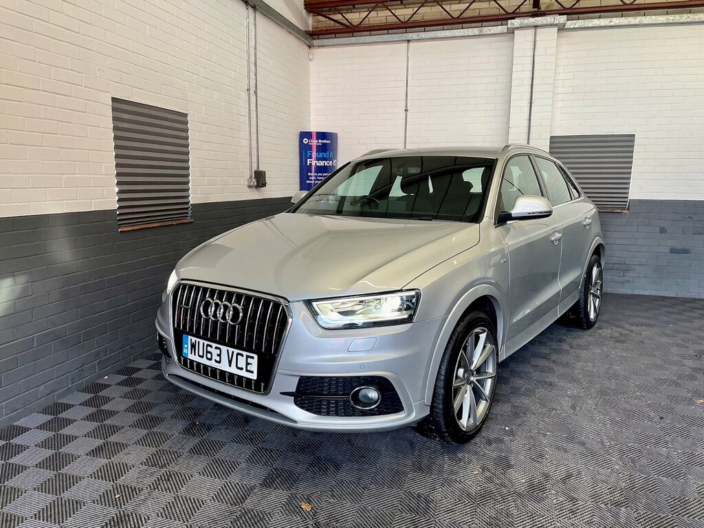 Audi Q3 2.0 Tdi S Line Suv S Tronic Quattro Eur Silver #3