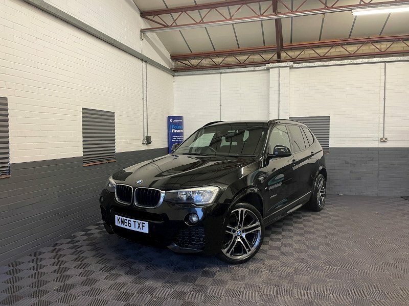 BMW X3 X3 Estate KM66TXF Black #2