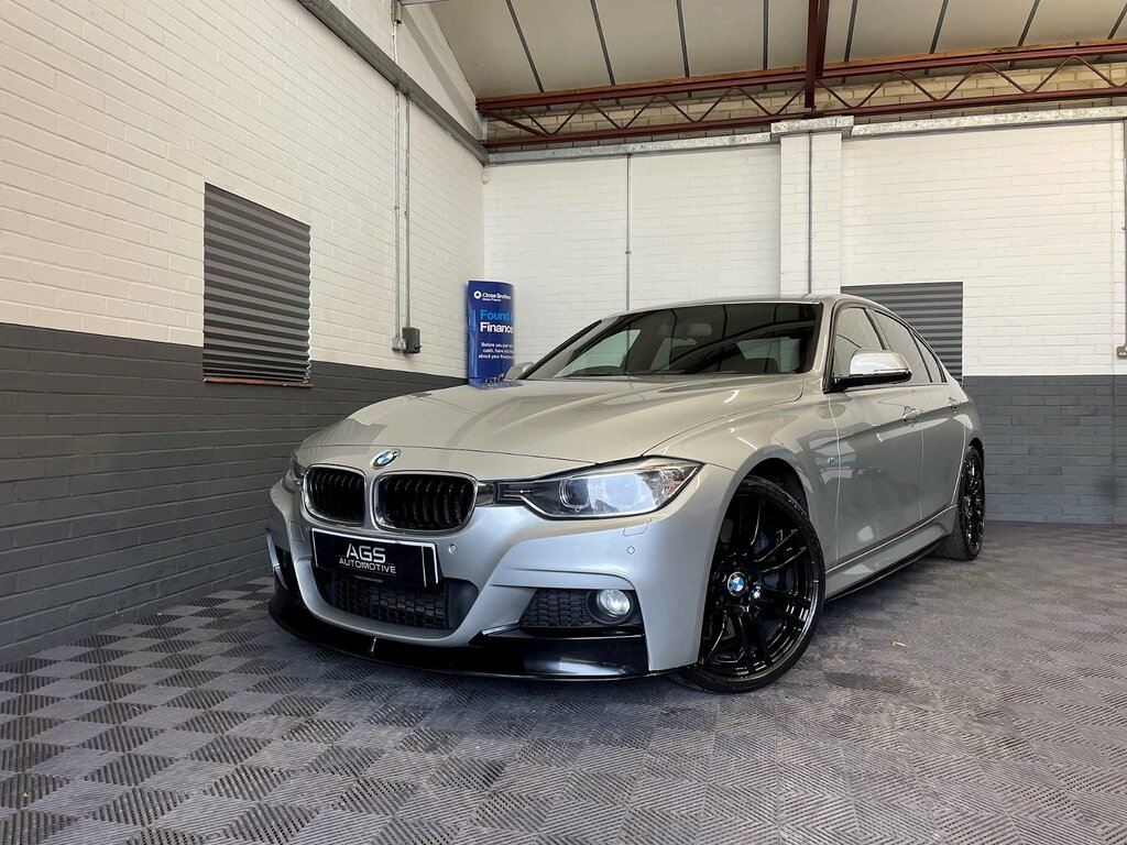 BMW 3 Series 3.0 330D M Sport Saloon Euro 5 S BL15LHR Silver #2