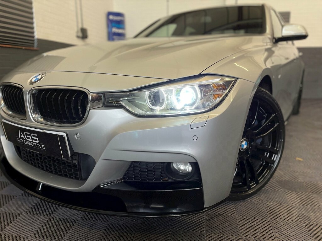 BMW 3 Series 3.0 330D M Sport Saloon Euro 5 S BL15LHR Silver #4