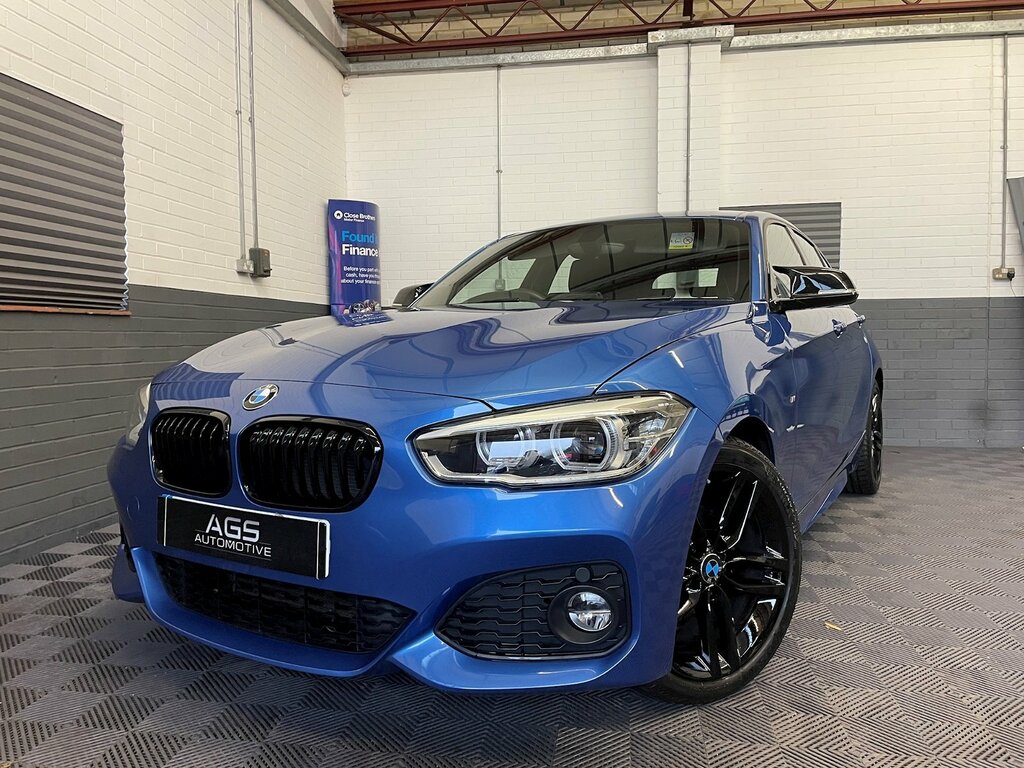 BMW 1 Series 1.5 118I M Sport Hatchback Euro 6 GX66RCY Blue #5