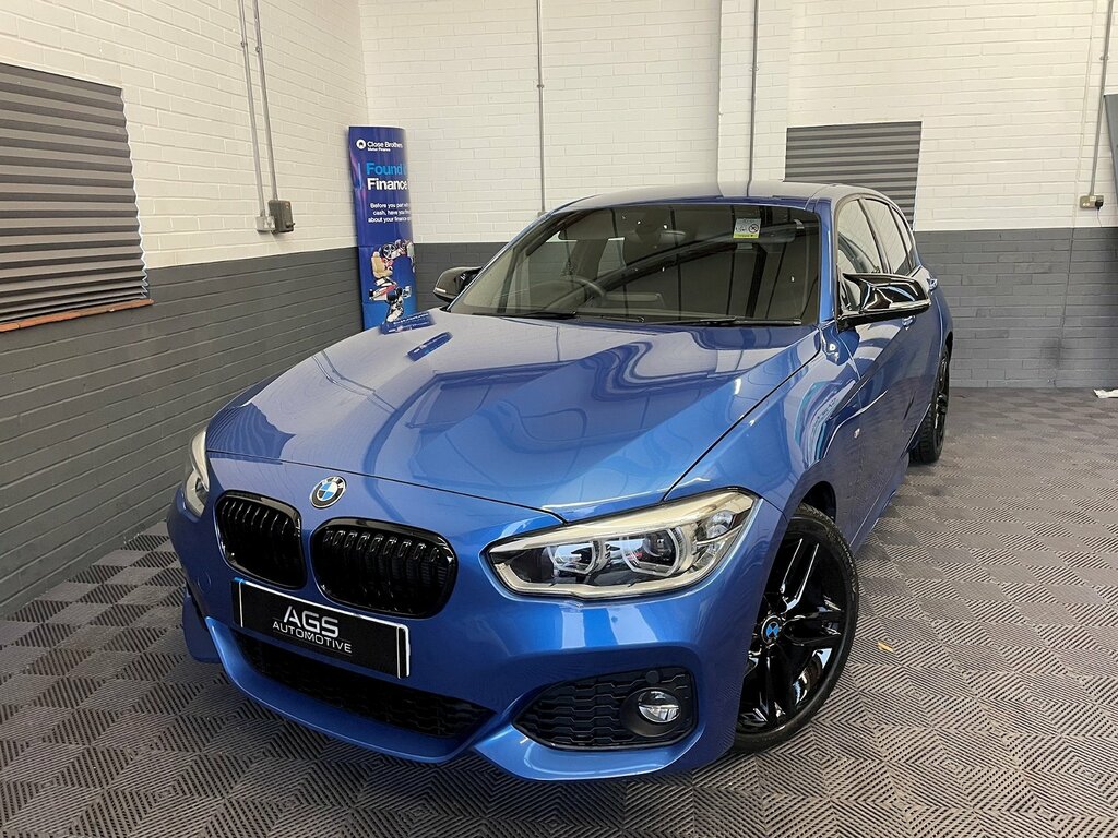 BMW 1 Series 1.5 118I M Sport Hatchback Euro 6 GX66RCY Blue #4