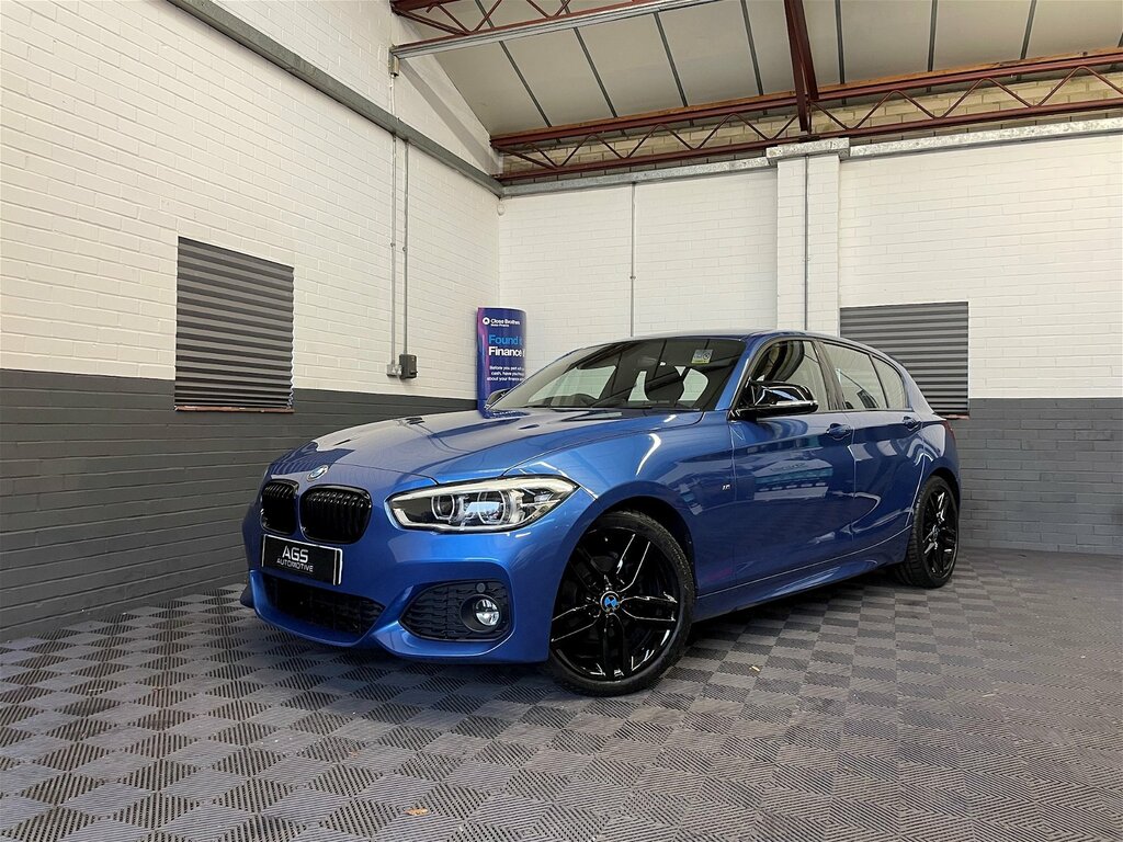 BMW 1 Series 1.5 118I M Sport Hatchback Euro 6 GX66RCY Blue #2