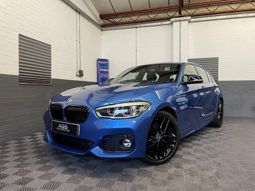 BMW 1 Series 1.5 118I M Sport Hatchback Euro 6 GX66RCY Blue #3