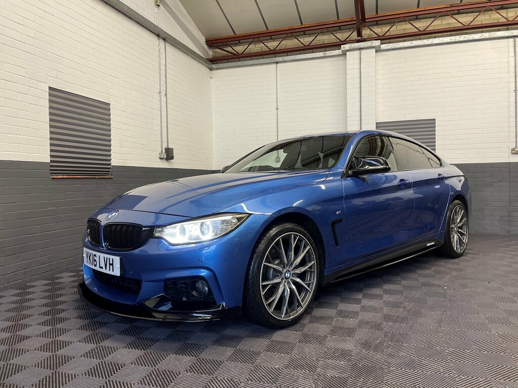 BMW 4 Series Gran Coupe 3.0 435D M Sport Hatchback Xdrive YK16LVH Blue #6
