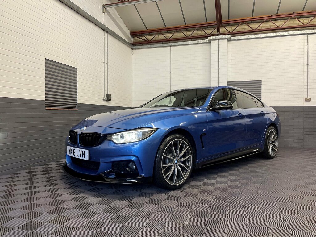 BMW 4 Series Gran Coupe 3.0 435D M Sport Hatchback Xdrive YK16LVH Blue #5
