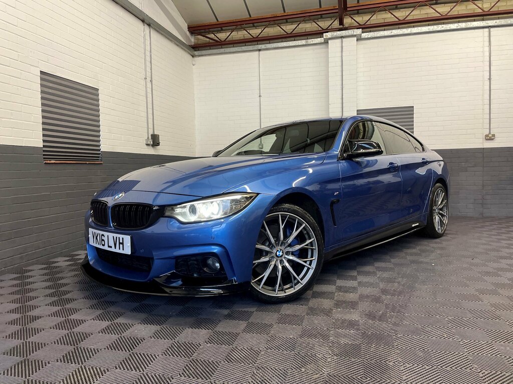 BMW 4 Series Gran Coupe 3.0 435D M Sport Hatchback Xdrive Blue