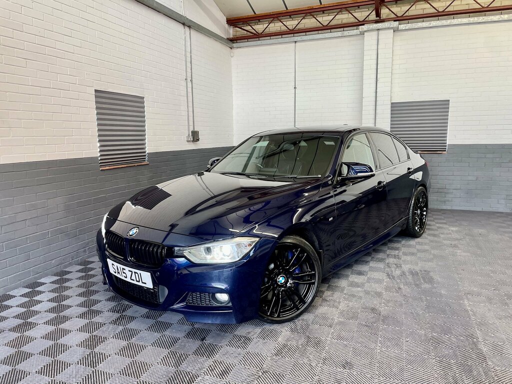 BMW 3 Series 3.0 335D M Sport Saloon Xdrive Eur SA15ZDL Blue #2