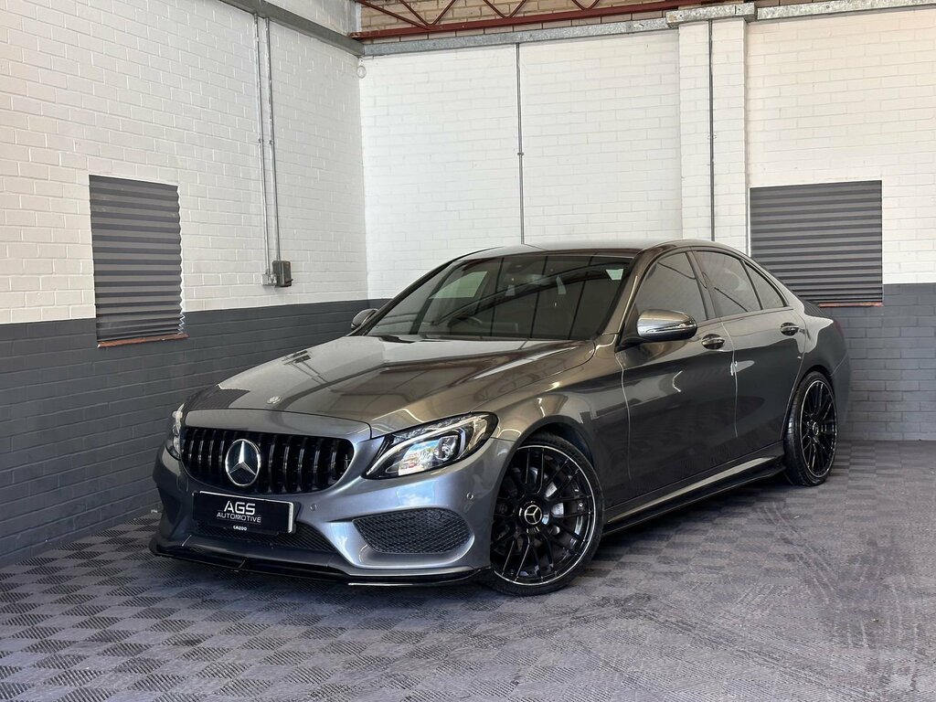 Mercedes-Benz C Class 2.1 C220d Amg Line Saloon G-tronic Eur YB17HWK Grey #2