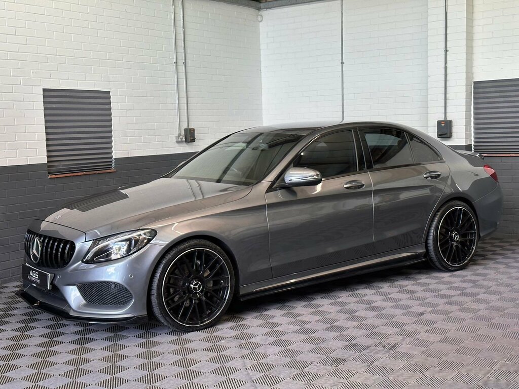 Mercedes-Benz C Class 2.1 C220d Amg Line Saloon G-tronic Eur YB17HWK Grey #6