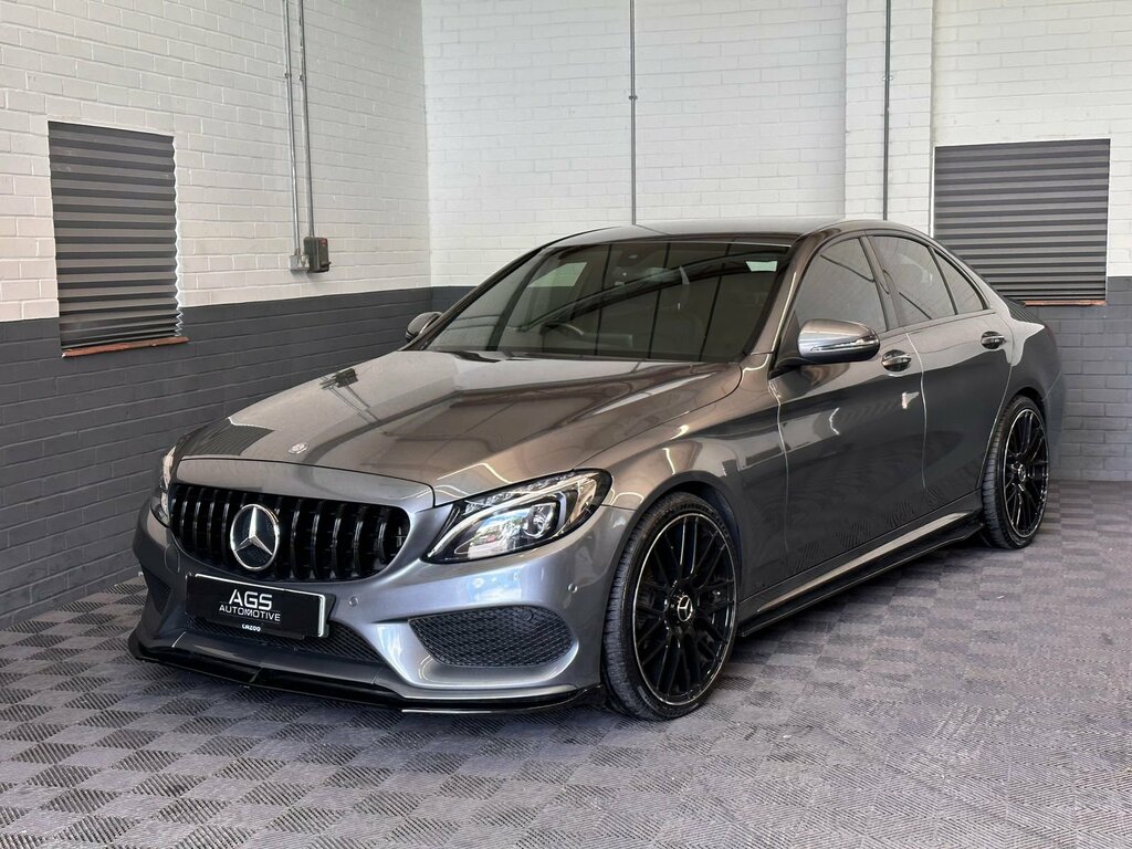 Mercedes-Benz C Class 2.1 C220d Amg Line Saloon G-tronic Eur YB17HWK Grey #5