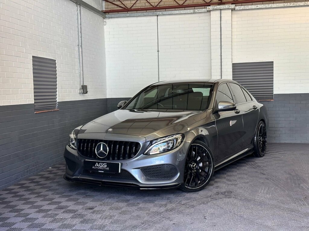 Mercedes-Benz C Class 2.1 C220d Amg Line Saloon G-tronic Eur Grey