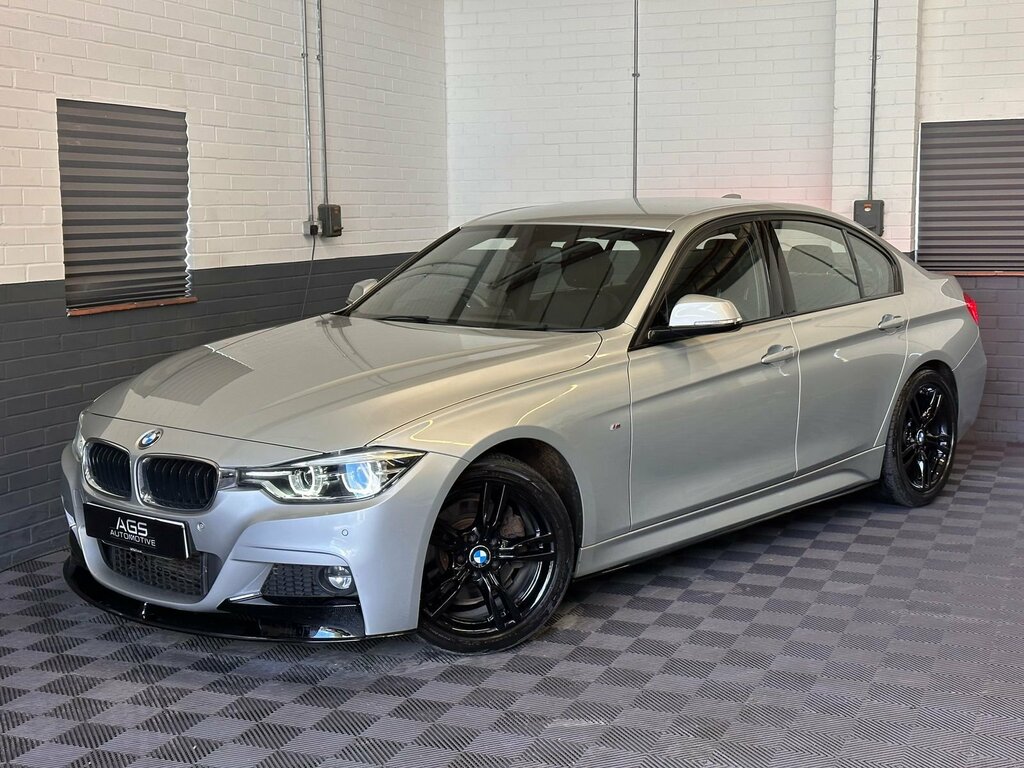 BMW 3 Series 3.0 330D M Sport Saloon Euro 6 S WA17ZFL Silver #4