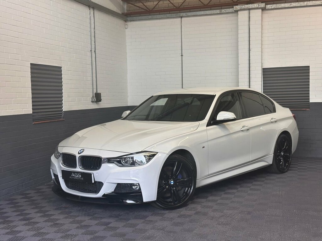 BMW 3 Series 2.0 320D M Sport Saloon Xdrive Eur YM65FJA White #2