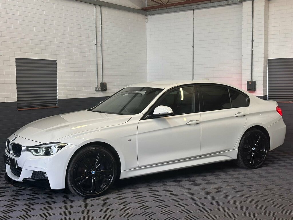 BMW 3 Series 2.0 320D M Sport Saloon Xdrive Eur YM65FJA White #6