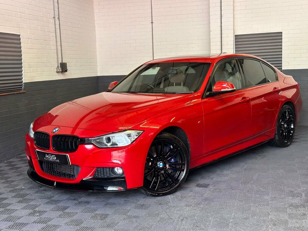 BMW 3 Series 3.0 335D M Sport Saloon Euro 6 S Red #3
