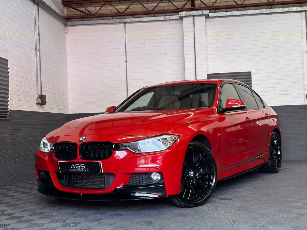 BMW 3 Series 3.0 335D M Sport Saloon Euro 6 S Red #2