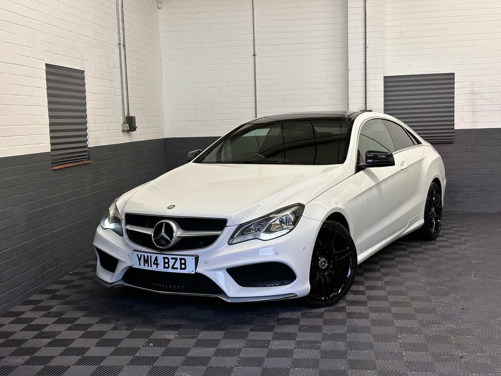 Mercedes-Benz E Class 2.1 E250 Cdi Amg Sport Coupe G-tronic White