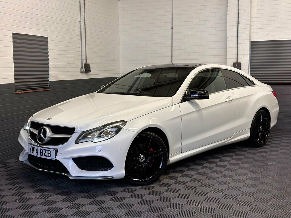 Mercedes-Benz E Class 2.1 E250 Cdi Amg Sport Coupe G-tronic YM14BZB White #2
