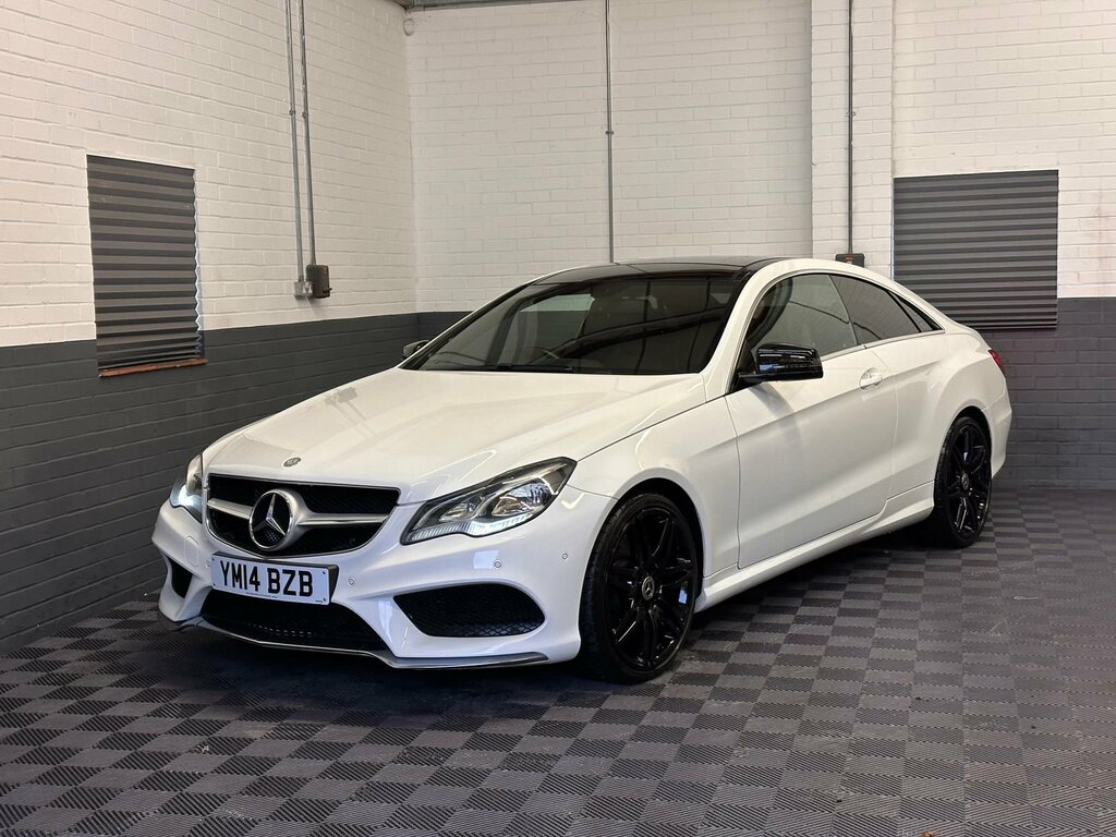 Mercedes-Benz E Class 2.1 E250 Cdi Amg Sport Coupe G-tronic YM14BZB White #3