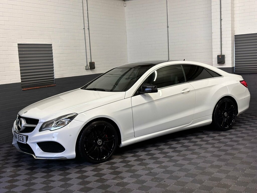 Mercedes-Benz E Class 2.1 E250 Cdi Amg Sport Coupe G-tronic YM14BZB White #5