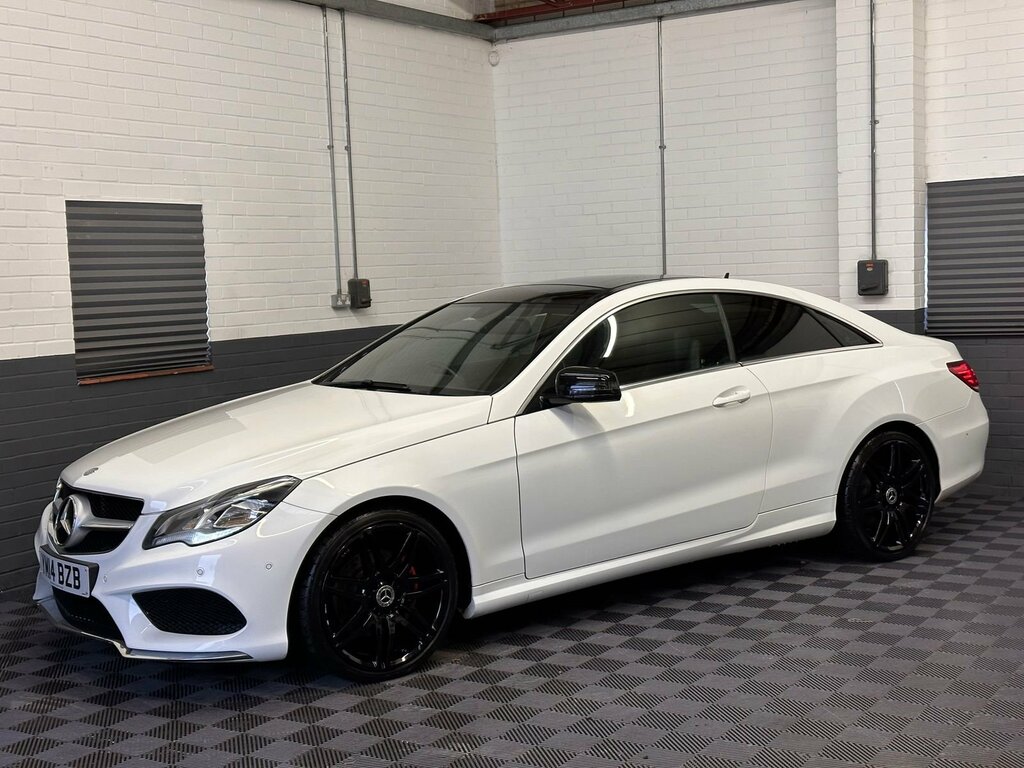 Mercedes-Benz E Class 2.1 E250 Cdi Amg Sport Coupe G-tronic YM14BZB White #4