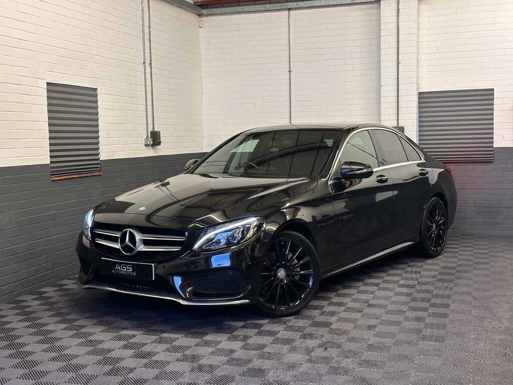 Mercedes-Benz C Class 2.0 C200 Amg Line Premium Saloon 7G-t MW65UPK Black #2
