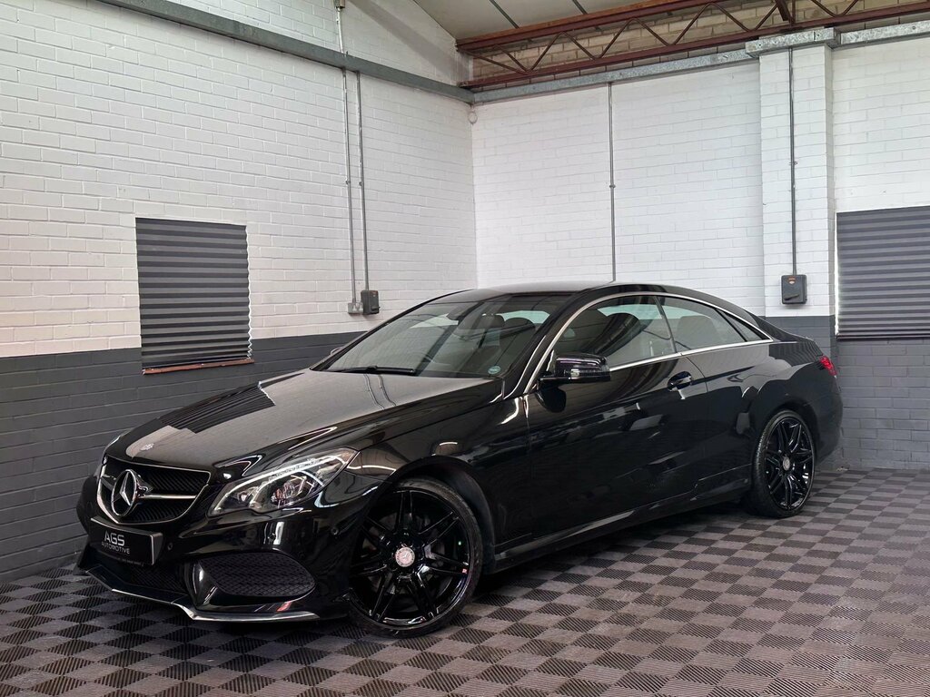 Mercedes-Benz E Class 2.1 E220d Amg Line Edition Coupe G-tron PJ16RRY Black #4