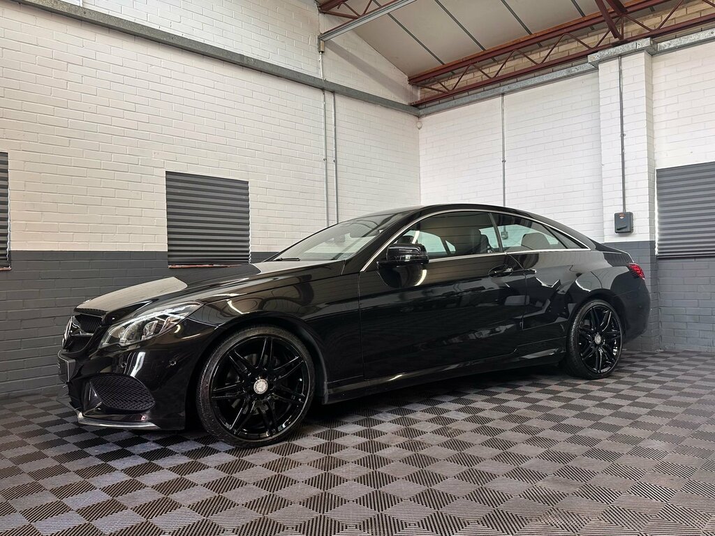 Mercedes-Benz E Class 2.1 E220d Amg Line Edition Coupe G-tron PJ16RRY Black #6