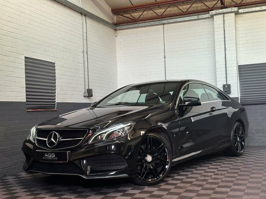 Mercedes-Benz E Class 2.1 E220d Amg Line Edition Coupe G-tron PJ16RRY Black #2