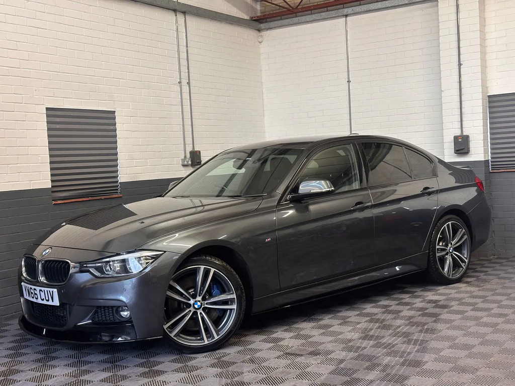 BMW 3 Series 3.0 335D M Sport Saloon Xdrive Eur YW66CUV Grey #2