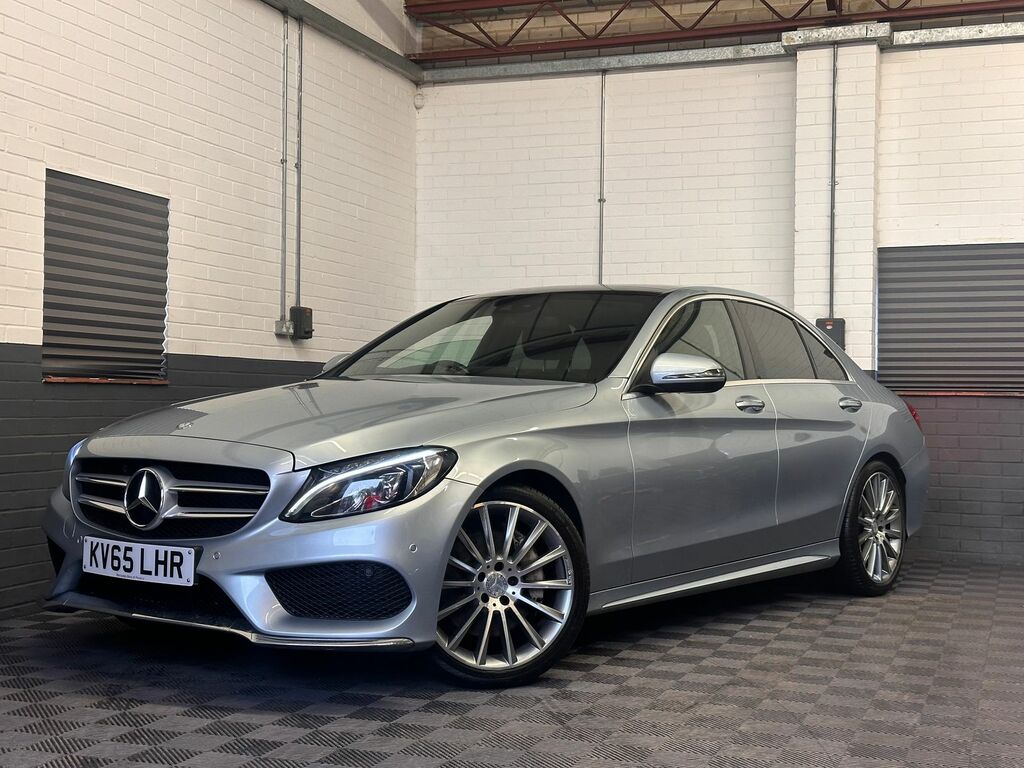 Mercedes-Benz C Class 2.1 C250d Amg Line Premium Plus Saloon Diese Silver