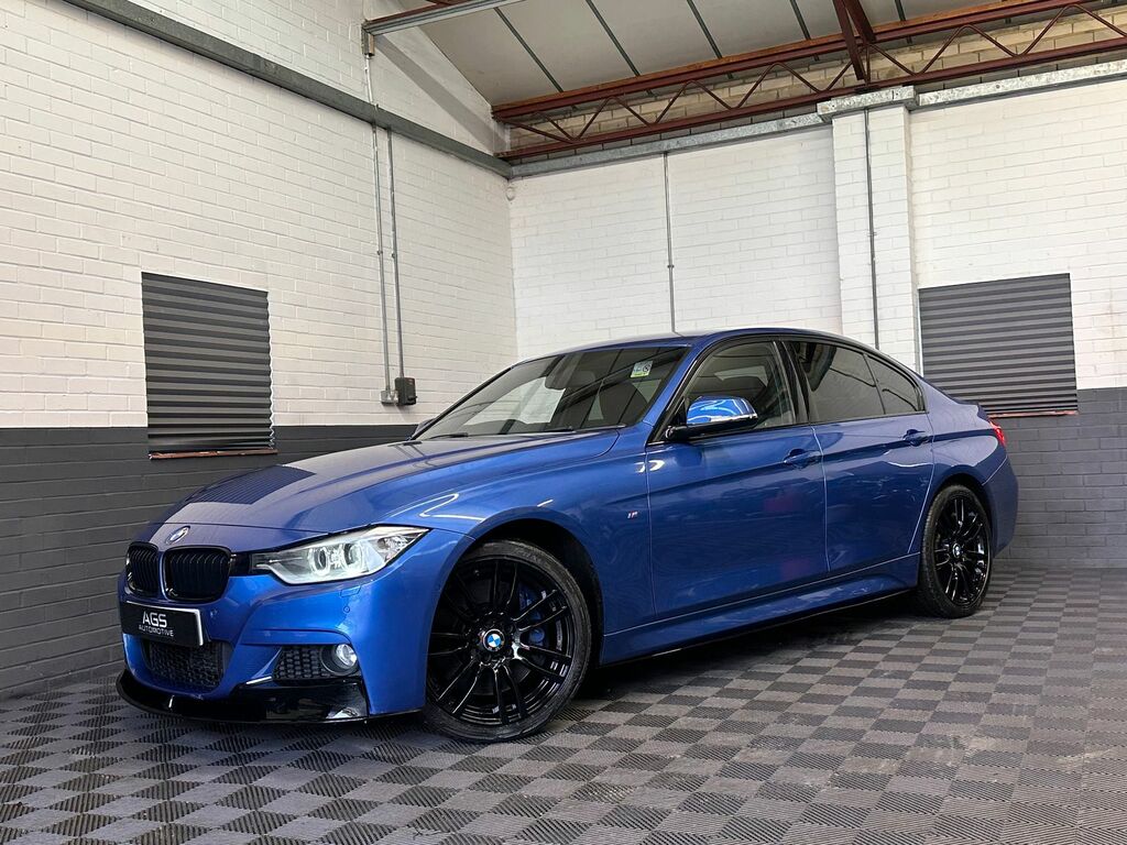 BMW 3 Series 3.0 330D Blueperformance M Sport Saloon LM15FGU Blue #2