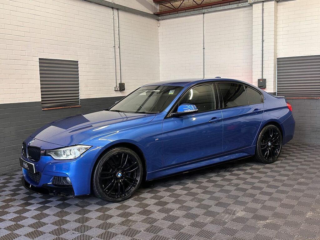BMW 3 Series 3.0 330D Blueperformance M Sport Saloon LM15FGU Blue #3