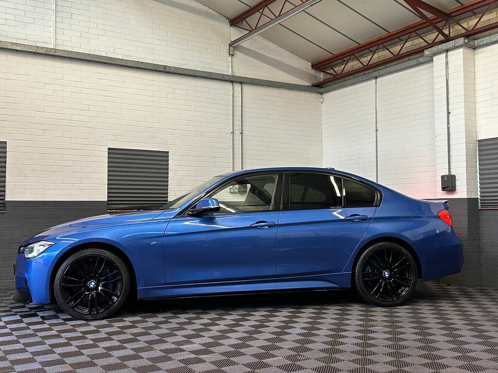 BMW 3 Series 3.0 330D Blueperformance M Sport Saloon LM15FGU Blue #5
