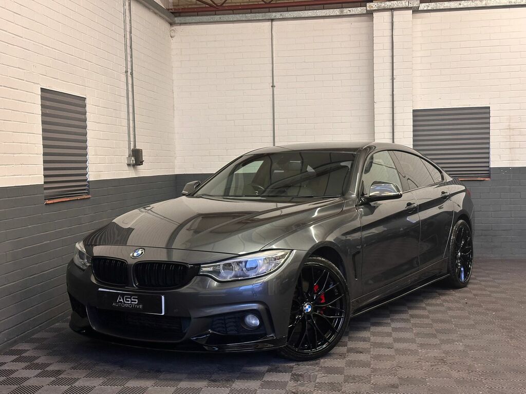 BMW 4 Series Gran Coupe 3.0 430D M Sport Hatchback Xdrive FY66VNF Grey #2