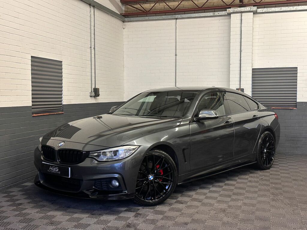 BMW 4 Series Gran Coupe 3.0 430D M Sport Hatchback Xdrive FY66VNF Grey #3
