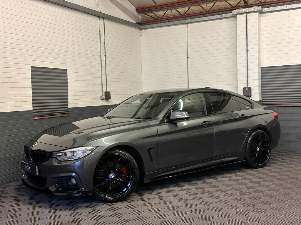 BMW 4 Series Gran Coupe 3.0 430D M Sport Hatchback Xdrive FY66VNF Grey #4