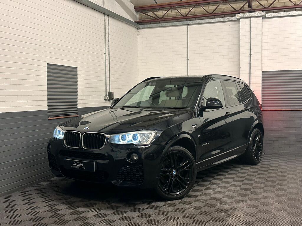 BMW X3 2.0 20D M Sport Suv Xdrive Euro 6 Black