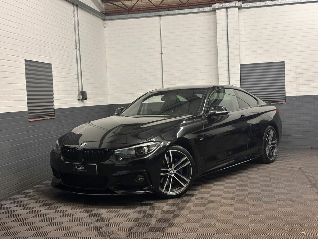 BMW 4 Series Gran Coupe 2.0 420D M Sport Coupe Euro 6 Ss HV67USE Black #4