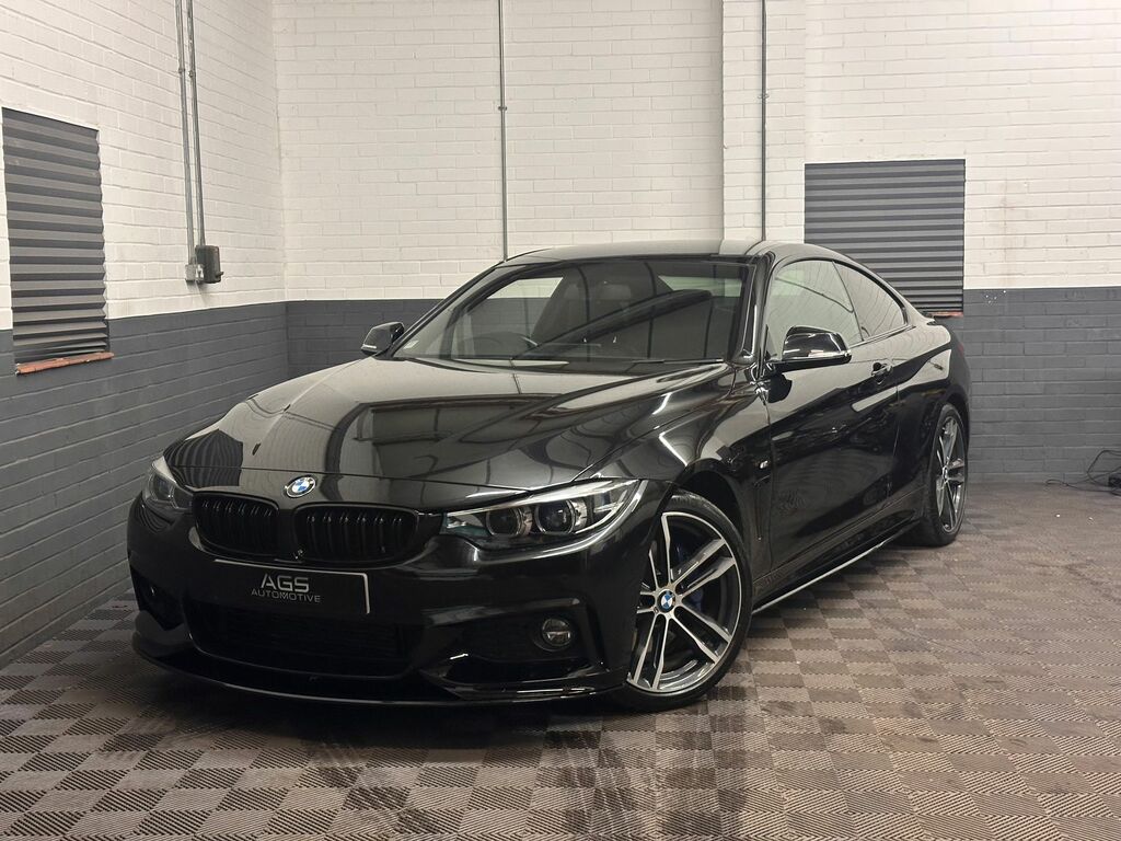 BMW 4 Series Gran Coupe 2.0 420D M Sport Coupe Euro 6 Ss HV67USE Black #2