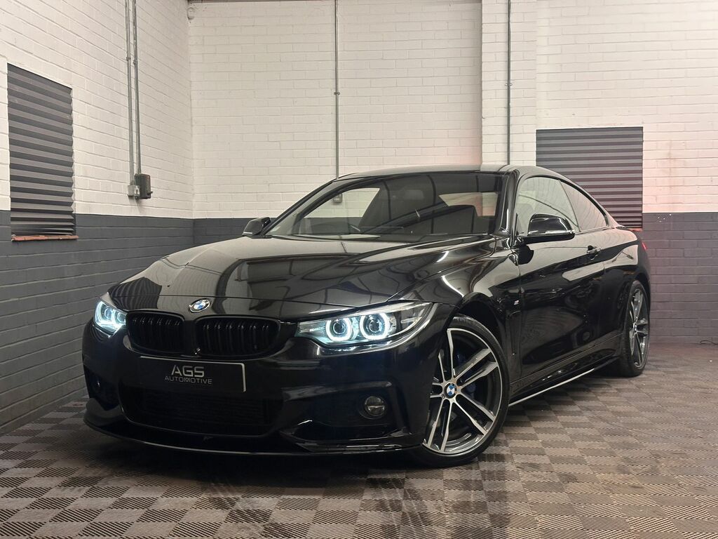 BMW 4 Series Gran Coupe 2.0 420D M Sport Coupe Euro 6 Ss HV67USE Black #6