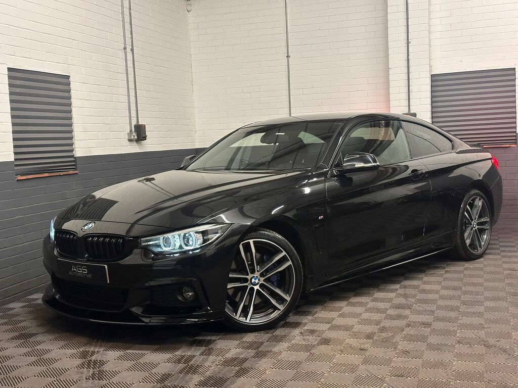 BMW 4 Series Gran Coupe 2.0 420D M Sport Coupe Euro 6 Ss HV67USE Black #5