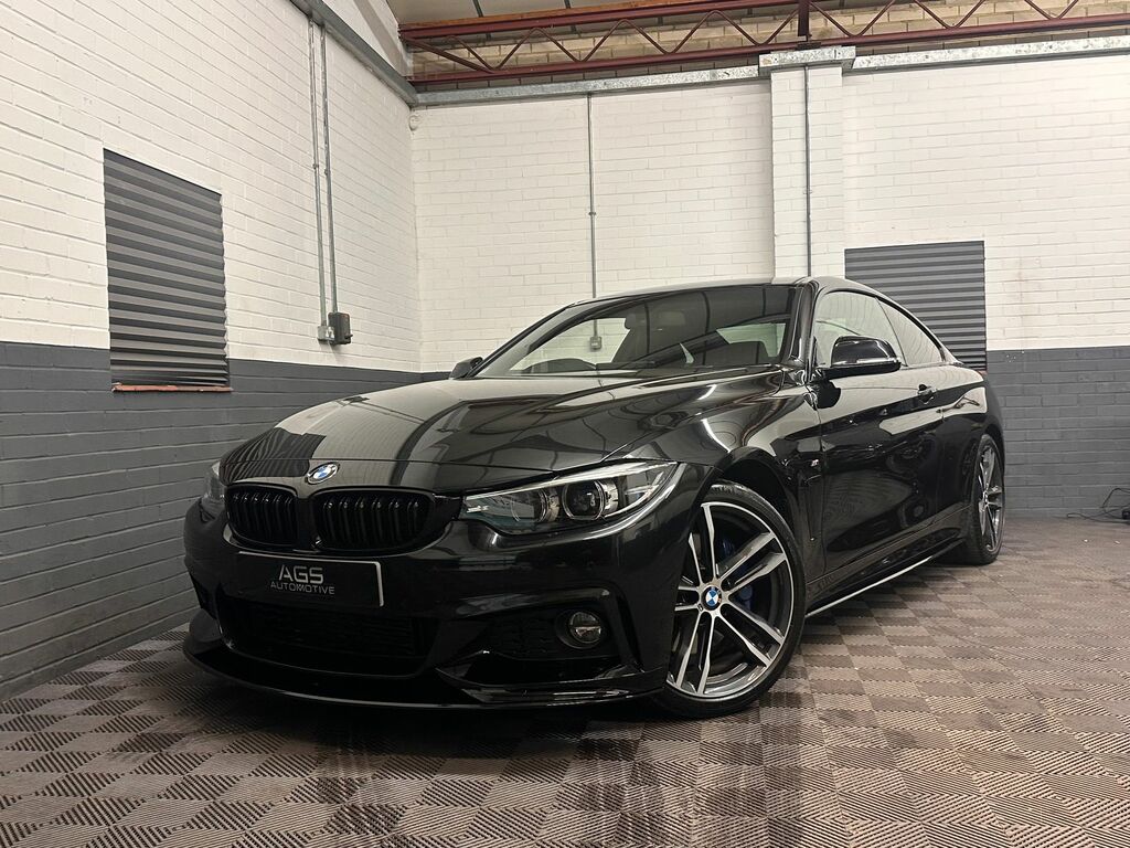BMW 4 Series Gran Coupe 2.0 420D M Sport Coupe Euro 6 Ss HV67USE Black #3