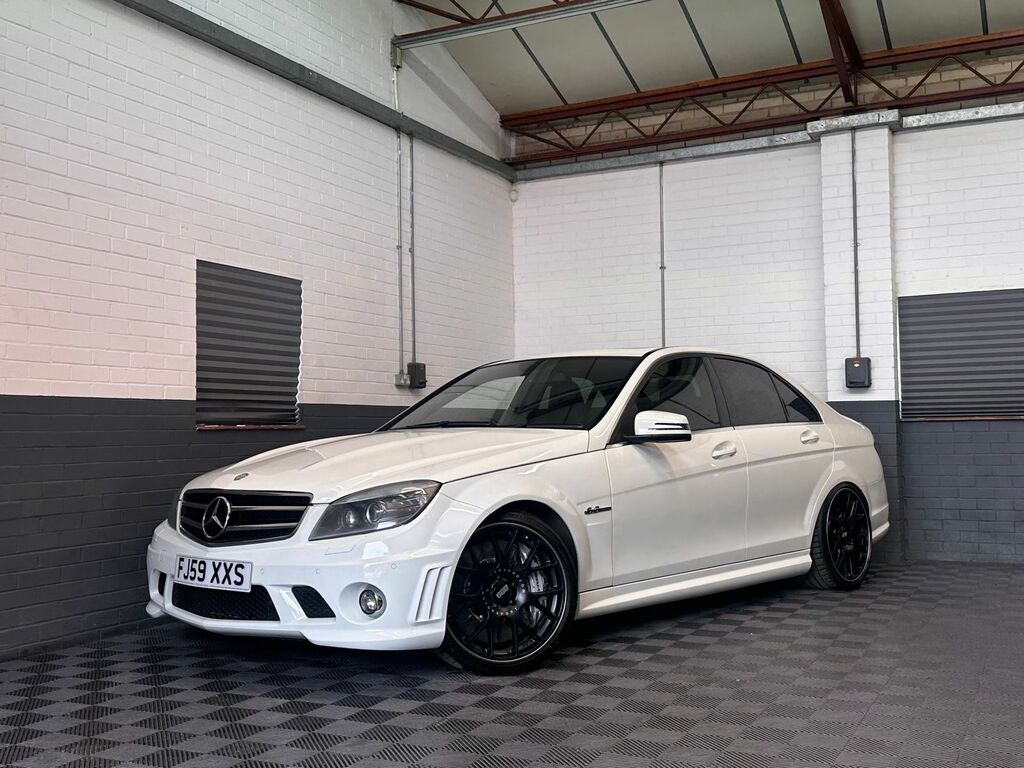 Mercedes-Benz C Class 6.3 C63 V8 Amg Saloon G-tronic Euro 4 White